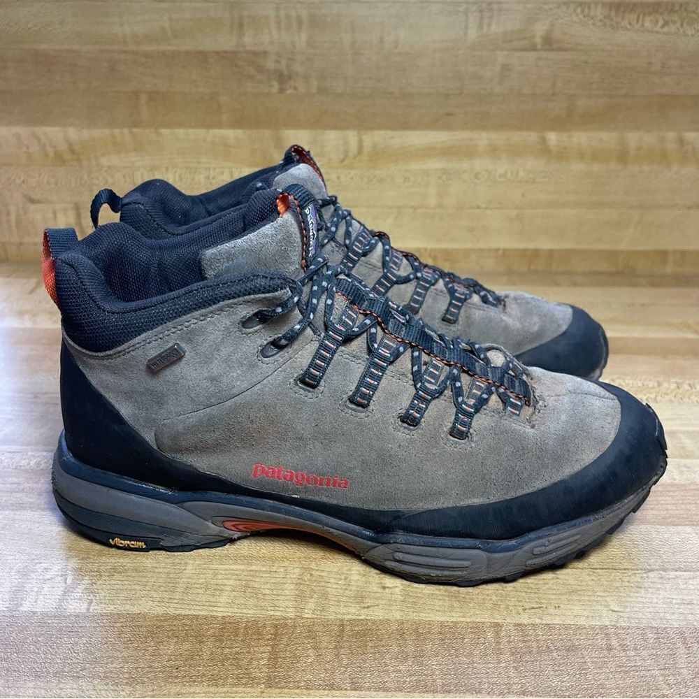 Patagonia Scree Shield Mid Hiking Boots Men’s Size 8 Forge Grey